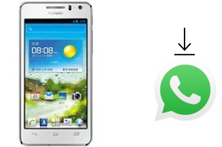 Comment installer WhatsApp dans un Huawei Ascend G600