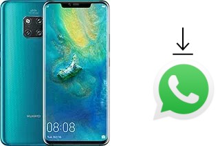 Comment installer WhatsApp dans un Huawei Mate 20 Pro