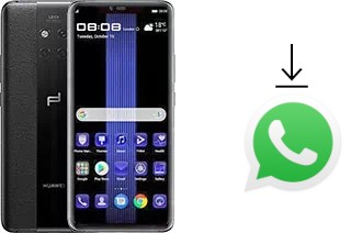 Comment installer WhatsApp dans un Huawei Mate 20 RS Porsche Design