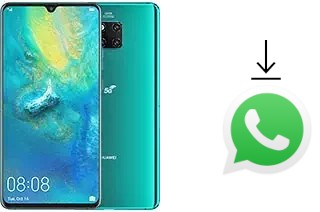 Comment installer WhatsApp dans un Huawei Mate 20 X (5G)