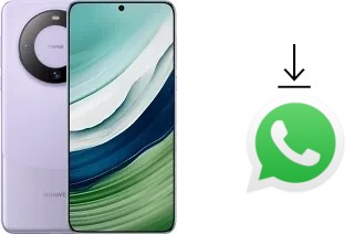 Comment installer WhatsApp dans un Huawei Mate 60