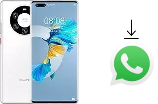 Comment installer WhatsApp dans un Huawei Mate 40 Pro+