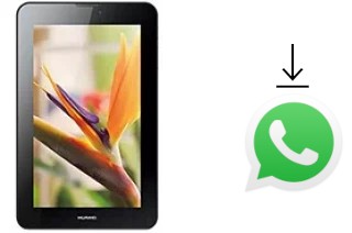 Comment installer WhatsApp dans un Huawei MediaPad 7 Vogue