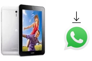 Comment installer WhatsApp dans un Huawei MediaPad 7 Youth