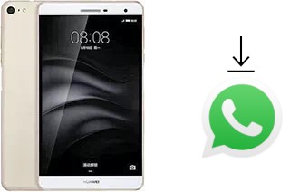 Comment installer WhatsApp dans un Huawei MediaPad M2 7.0