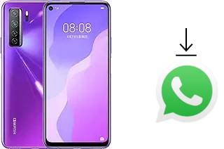 Comment installer WhatsApp dans un Huawei nova 7 SE