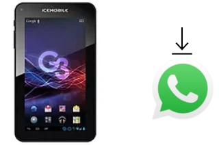 Comment installer WhatsApp dans un Icemobile G3