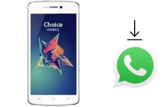 Comment installer WhatsApp dans un KENEKSI Choice