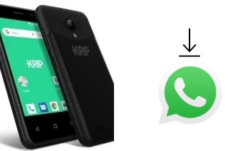 Comment installer WhatsApp dans un Krip K4b