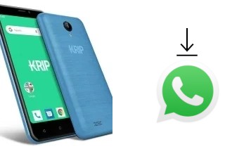 Comment installer WhatsApp dans un Krip K5d