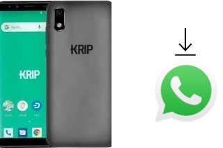 Comment installer WhatsApp dans un Krip K7