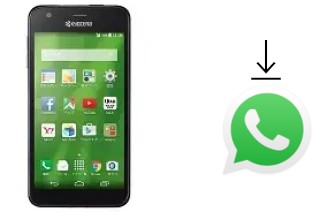 Comment installer WhatsApp dans un Kyocera Digno U