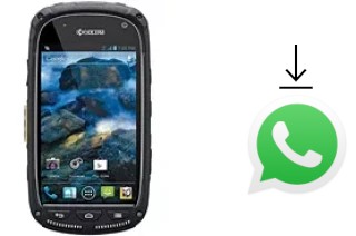 Comment installer WhatsApp dans un Kyocera Torque E6710