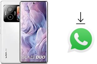 Comment installer WhatsApp dans un Lava Blaze Duo