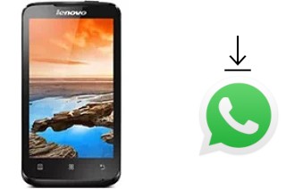 Comment installer WhatsApp dans un Lenovo A316i