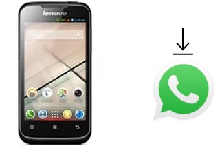 Comment installer WhatsApp dans un Lenovo A369i