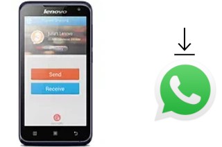 Comment installer WhatsApp dans un Lenovo A526