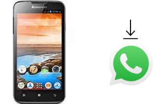 Comment installer WhatsApp dans un Lenovo A680