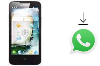 Comment installer WhatsApp dans un Lenovo A820