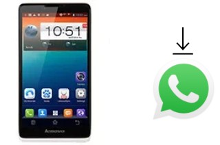 Comment installer WhatsApp dans un Lenovo A889