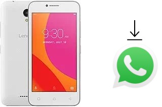 Comment installer WhatsApp dans un Lenovo B