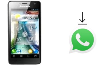 Comment installer WhatsApp dans un Lenovo K860