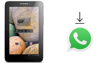 Comment installer WhatsApp dans un Lenovo IdeaTab A2107