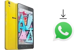 Comment installer WhatsApp dans un Lenovo K3 Note