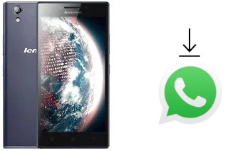 Comment installer WhatsApp dans un Lenovo P70