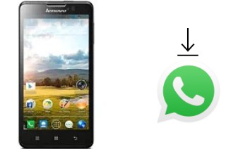 Comment installer WhatsApp dans un Lenovo P780