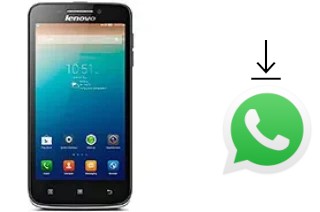 Comment installer WhatsApp dans un Lenovo S650