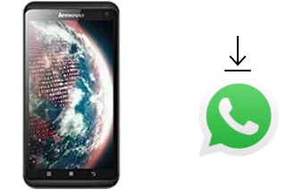 Comment installer WhatsApp dans un Lenovo S930