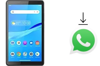 Comment installer WhatsApp dans un Lenovo Tab M7