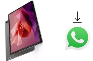 Comment installer WhatsApp dans un Lenovo Tab P12