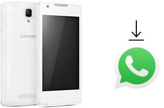 Comment installer WhatsApp dans un Lenovo Vibe A