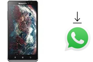 Comment installer WhatsApp dans un Lenovo Vibe Z K910