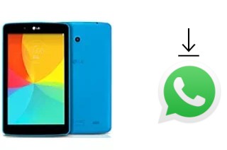 Comment installer WhatsApp dans un LG G Pad 7.0