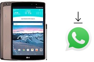 Comment installer WhatsApp dans un LG G Pad II 8.3 LTE