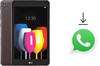 Comment installer WhatsApp dans un LG G Pad IV 8.0 FHD