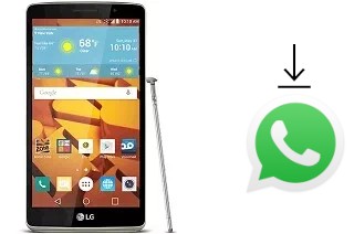 Comment installer WhatsApp dans un LG G Stylo