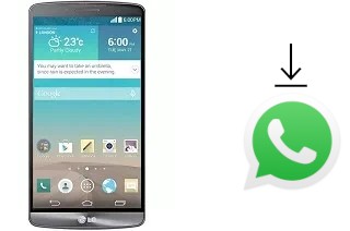 Comment installer WhatsApp dans un LG G3 LTE-A