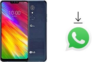 Comment installer WhatsApp dans un LG G7 Fit