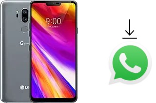 Comment installer WhatsApp dans un LG G7 ThinQ