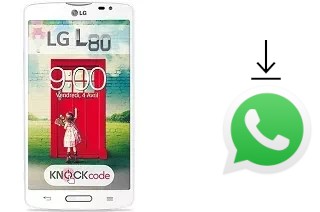 Comment installer WhatsApp dans un LG L80