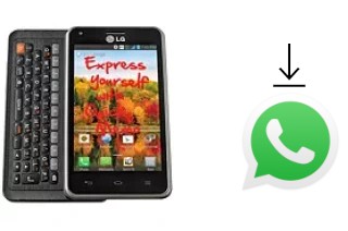 Comment installer WhatsApp dans un LG Mach LS860