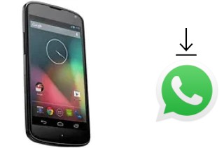 Comment installer WhatsApp dans un LG Nexus 4 E960