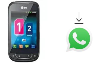 Comment installer WhatsApp dans un LG Optimus Net Dual