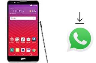 Comment installer WhatsApp dans un LG Stylo 2