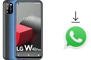 Comment installer WhatsApp dans un LG W41 Pro