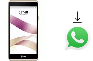 Comment installer WhatsApp dans un LG X Skin